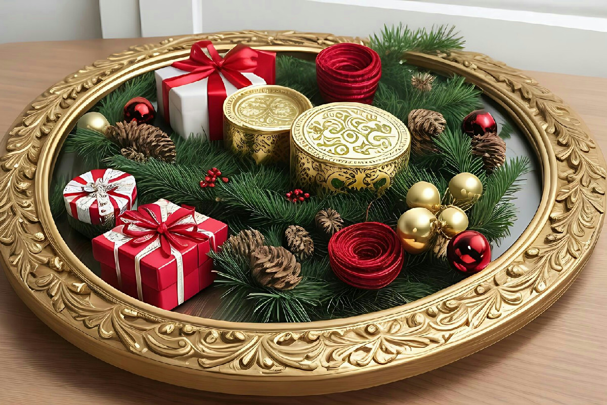 Il tradizionale centrotavola lascia spazio a uno stile nuovo per apparecchiare la tavola di Natale