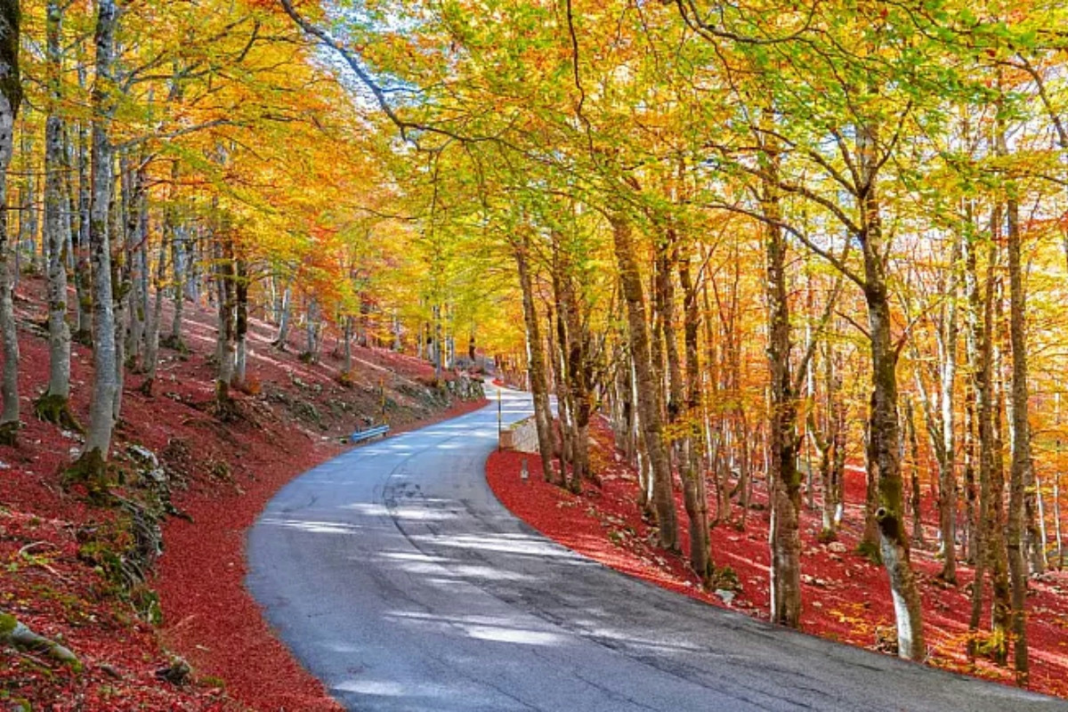 Nel cuore dell’Appennino: strada panoramica tra curve mozzafiato e vette dai mille colori